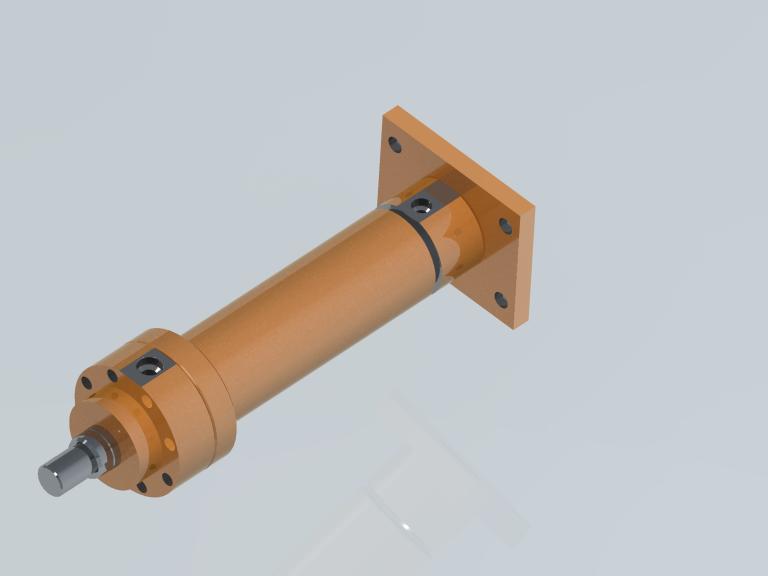 Y-HG1系列冶金油缸-F2缸蓋長